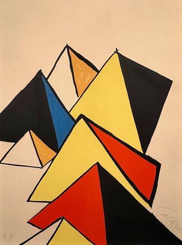 Pyramids van Alexander Calder, Afdruk te koop op Singulart