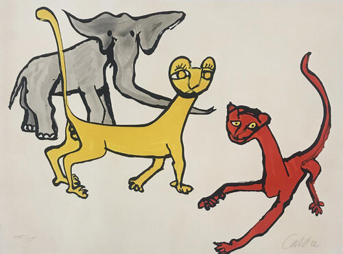 Our Unfinished Revolution: Animals van Alexander Calder, Afdruk te koop op Singulart