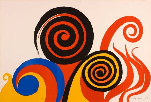 Oriflammes II van Alexander Calder, Afdruk te koop op Singulart