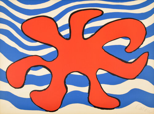 Vagues di Alexander Calder, Stampa in vendita su Singulart