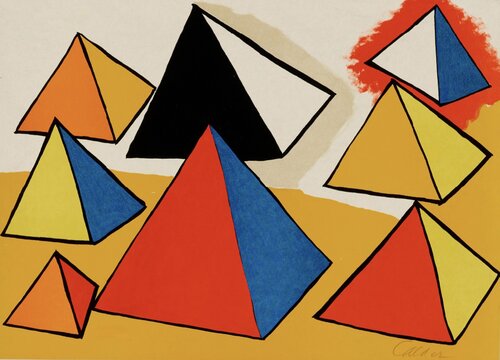 Untitled (from the La memoire elementaire portfolio) di Alexander Calder, Stampa in vendita su Singulart