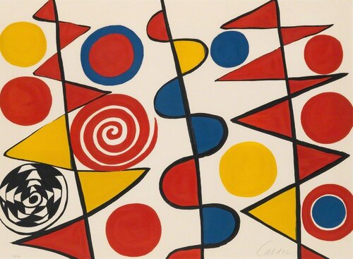 Pennants di Alexander Calder, Stampa in vendita su Singulart