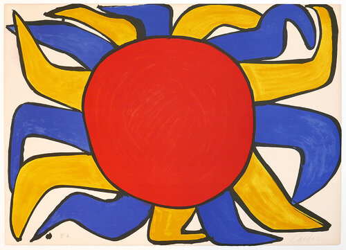 Sun (from Our Unfinished Revolution) di Alexander Calder, Stampa in vendita su Singulart
