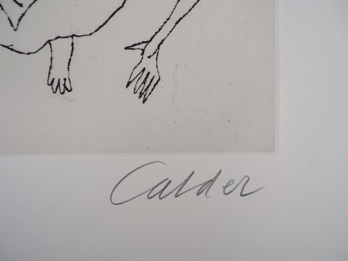 Santa Claus : le Petit Diable von Alexander Calder, Druck kaufen auf Singulart