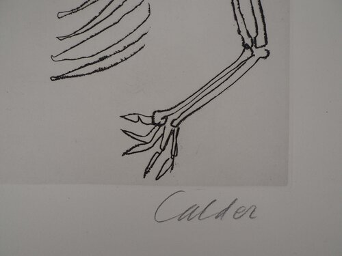 Santa Claus : Homme à la cigarette von Alexander Calder, Druck kaufen auf Singulart
