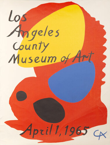 Exhibition Poster: Los Angeles County Museum of Art von Alexander Calder, Druck kaufen auf Singulart