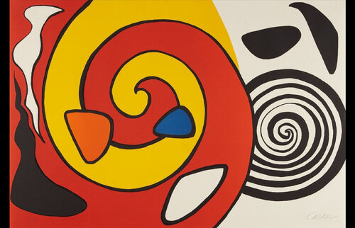Spirals and Forms von Alexander Calder, Druck kaufen auf Singulart