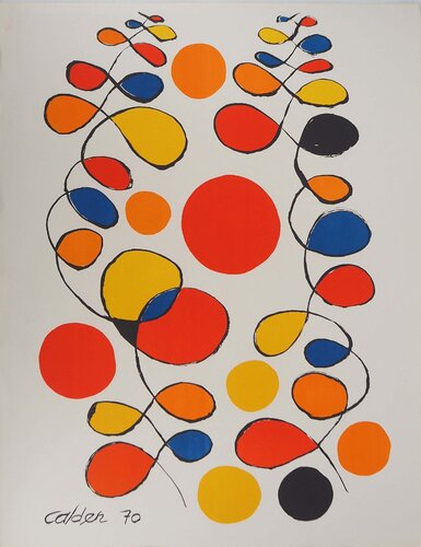 Guirlandes de couleurs by Alexander Calder, Print for Sale on Singulart