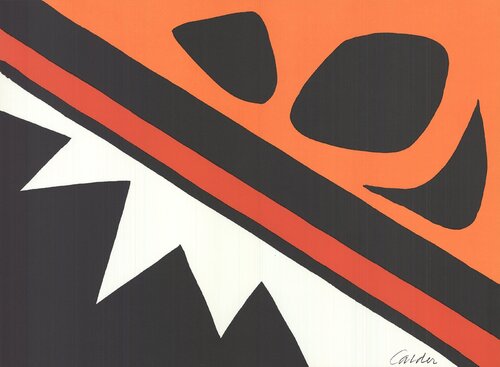 La Grenouille et la Scie (large) di Alexander Calder, Stampa in vendita su Singulart