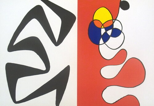 Derriere le Miroir no.173 Double Page von Alexander Calder, Druck kaufen auf Singulart