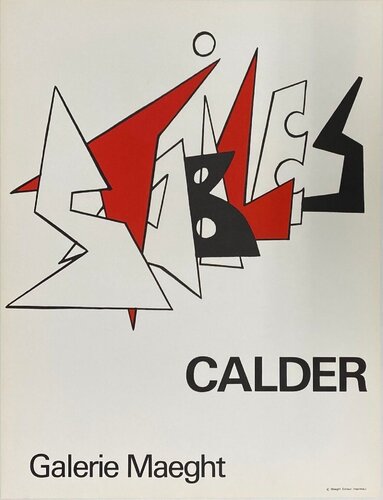 Stabiles  von Alexander Calder, Druck kaufen auf Singulart