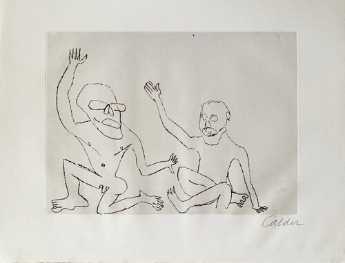 Santa Claus II van Alexander Calder, Afdruk te koop op Singulart