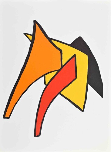 Abstract Composition van Alexander Calder, Afdruk te koop op Singulart