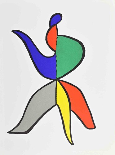 Abstract Composition par Alexander Calder, Édition en vente sur Singulart