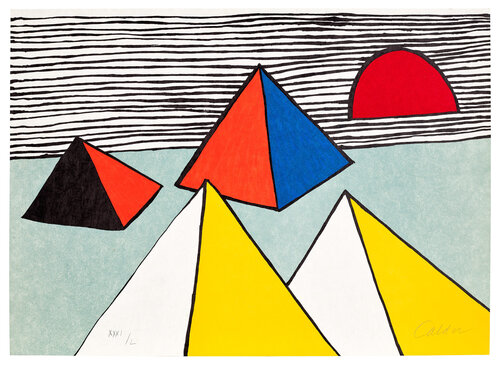 La mémoire élémentaire (Elementary Memory) by Alexander Calder, Print for Sale on Singulart