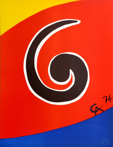 Sky Swirl by Alexander Calder, 인쇄 for Sale on Singulart