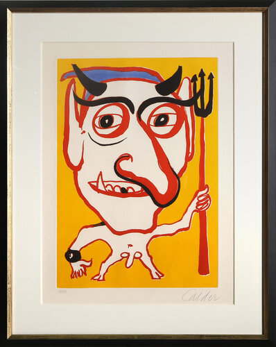 Le Portrait de Constantin de Alexander Calder, Impresión a la venta en Singulart