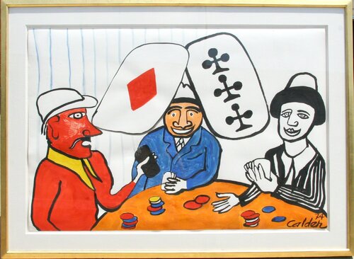 Dice di Alexander Calder, Pittura in vendita su Singulart