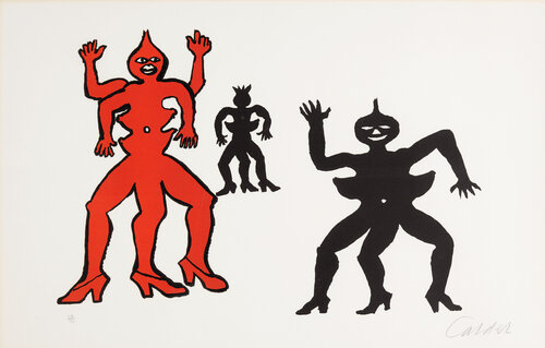 Une famille de là-bas by Alexander Calder, Print for Sale on Singulart