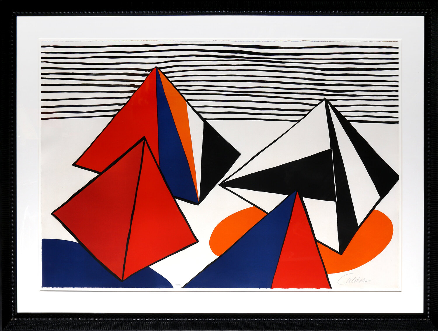 Les Pyramides Grandes Alexander Calder