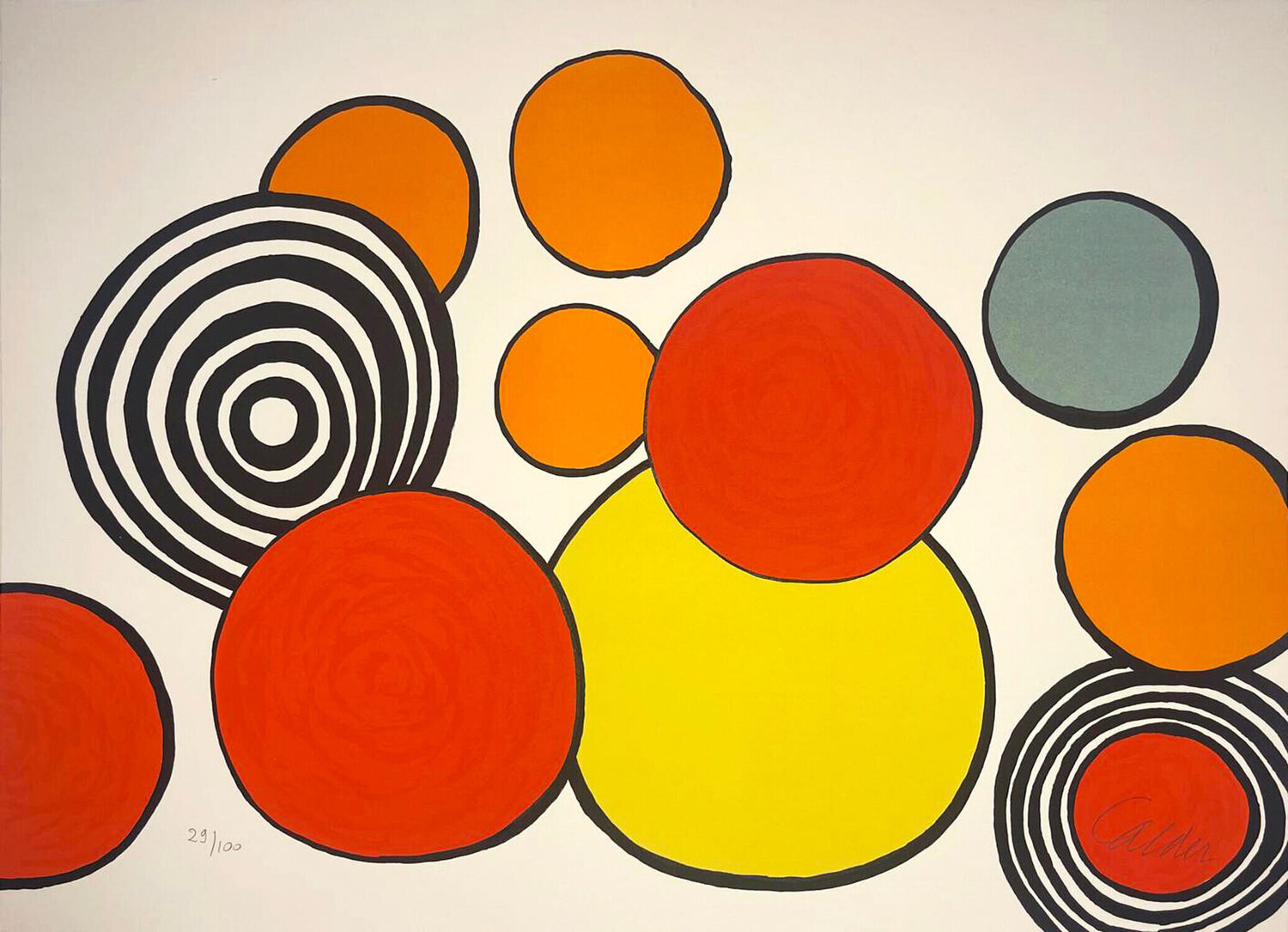 Taches de Rousser / Freckles from La Memoire Elementaire Alexander Calder