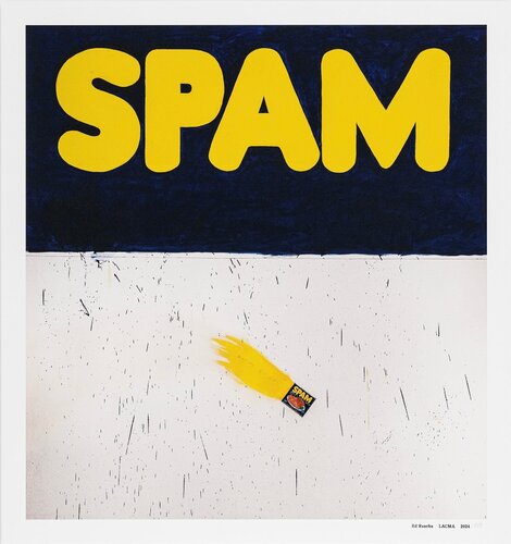 Actual Size di Ed Ruscha, Stampa in vendita su Singulart