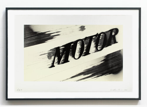 Motor di Ed Ruscha, Stampa in vendita su Singulart