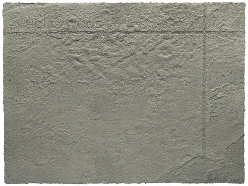 HOLLYWOOD / VINE di Ed Ruscha, Stampa in vendita su Singulart