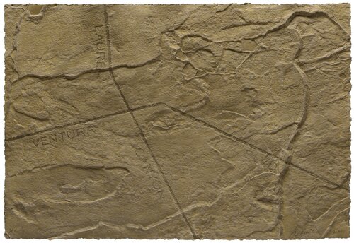 PETRO PLOTS / Laurel Canyon/ Ventura Boulevard di Ed Ruscha, Stampa in vendita su Singulart