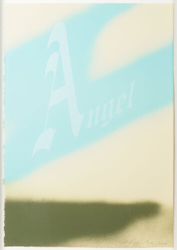 Angel di Ed Ruscha, Stampa in vendita su Singulart
