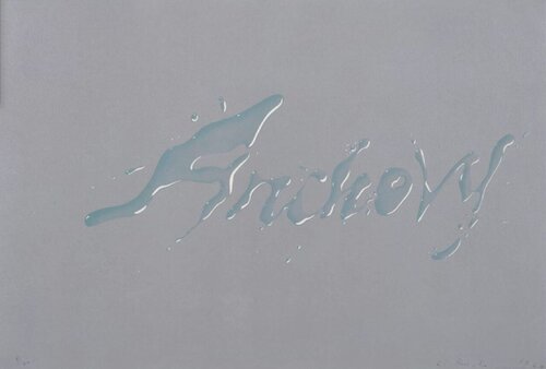 Anchovy di Ed Ruscha, Fotografia in vendita su Singulart