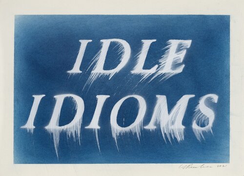 Idle Idioms di Ed Ruscha, Opera su carta in vendita su Singulart