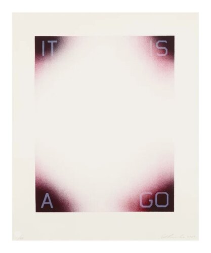 It Is A Go di Ed Ruscha, Stampa in vendita su Singulart