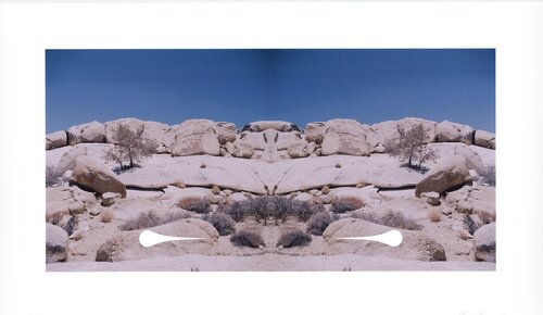 Bow-Tie Teardrop (Bow-Tie Landscapes) di Ed Ruscha, Fotografia in vendita su Singulart