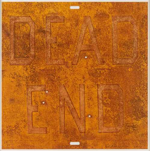 Dead End 2, from Rusty Signs di Ed Ruscha, Stampa in vendita su Singulart