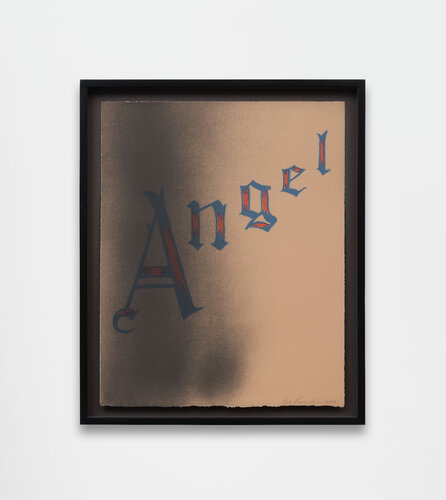 Angel (vertical) di Ed Ruscha, Stampa in vendita su Singulart