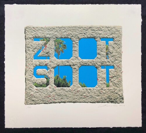 Zoot Soot (Dedicated to the memory of Richard Duardo) van Ed Ruscha, Afdruk te koop op Singulart
