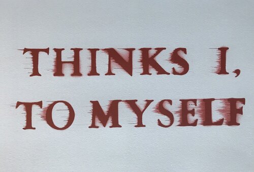 Thinks I, To Myself van Ed Ruscha, Afdruk te koop op Singulart