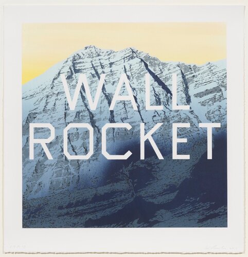 Wall Rocket di Ed Ruscha, Stampa in vendita su Singulart