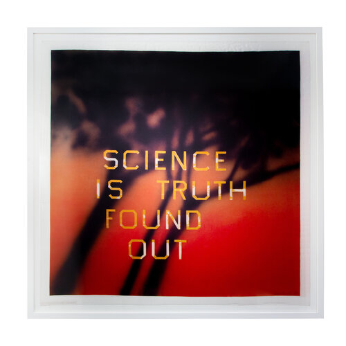 Science is Truth Found Out (RED)ition di Ed Ruscha, Stampa in vendita su Singulart