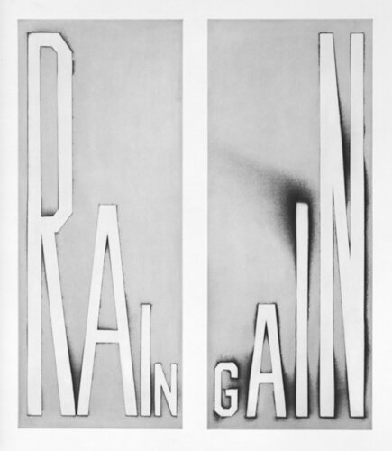 Rain Gain di Ed Ruscha, Stampa in vendita su Singulart