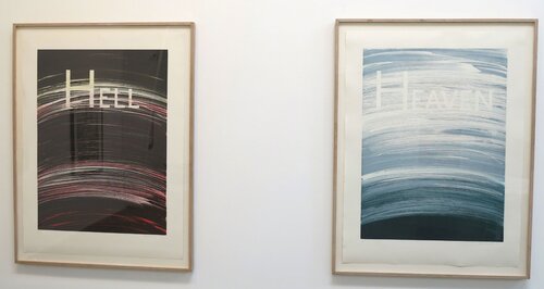 Heaven/Hell di Ed Ruscha, Stampa in vendita su Singulart