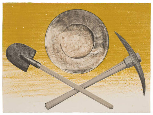 Pick, Pan, Shovel di Ed Ruscha, Stampa in vendita su Singulart