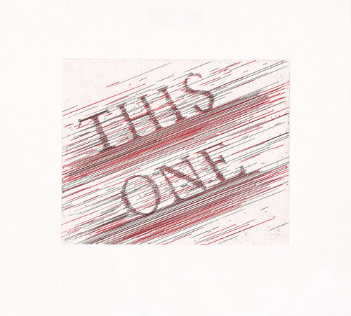 This One di Ed Ruscha, Stampa in vendita su Singulart