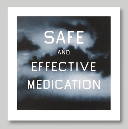 Safe and Effective Medication di Ed Ruscha, Stampa in vendita su Singulart