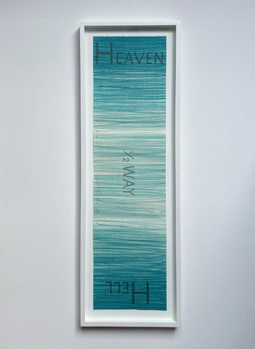 Hell 1/2 Way Heaven di Ed Ruscha, Stampa in vendita su Singulart