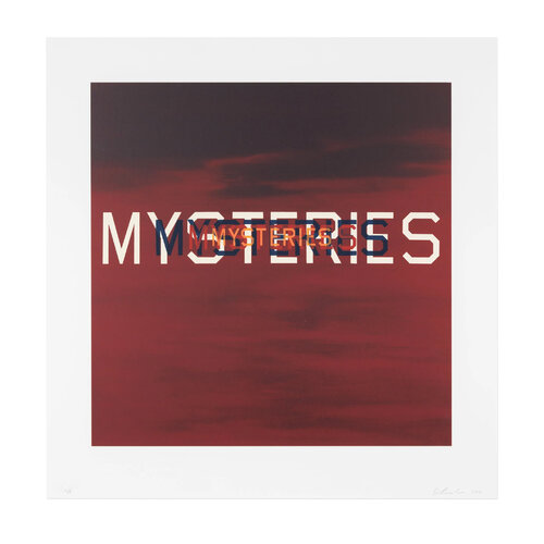 Mysteries di Ed Ruscha, Stampa in vendita su Singulart