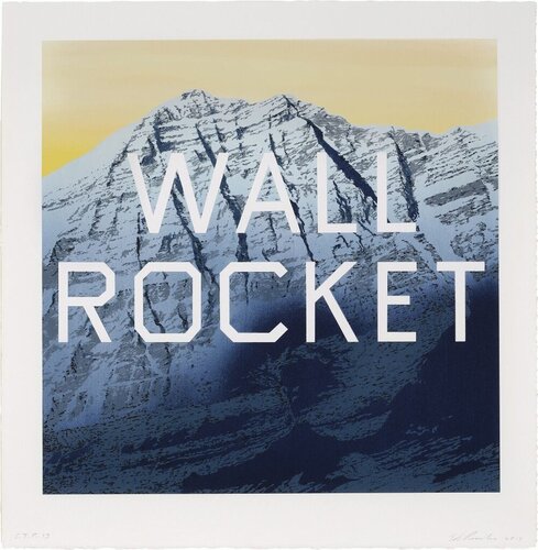 Wall Rocket di Ed Ruscha, Stampa in vendita su Singulart