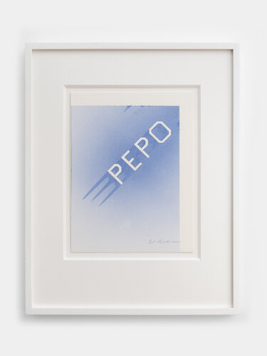 Pepo di Ed Ruscha, Pittura in vendita su Singulart