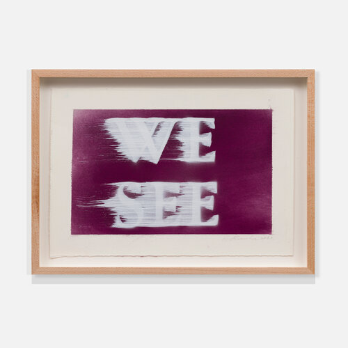 WE SEE di Ed Ruscha, Opera su carta in vendita su Singulart